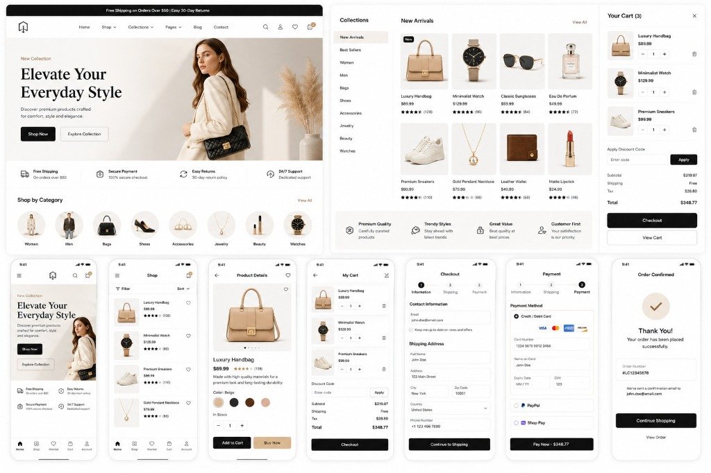 Trendify Shopify Store — High-Converting Fashion & Apparel Store